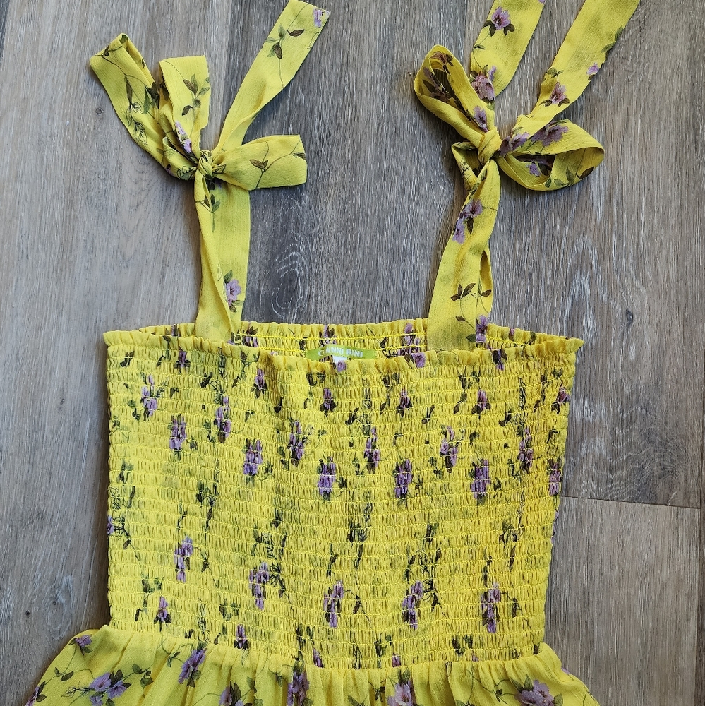 GIANNI BINI MINI FLORAL DRESS - Picture 2 of 9